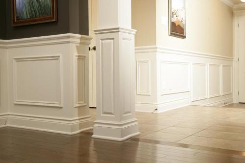 Close up of our Paneled Column